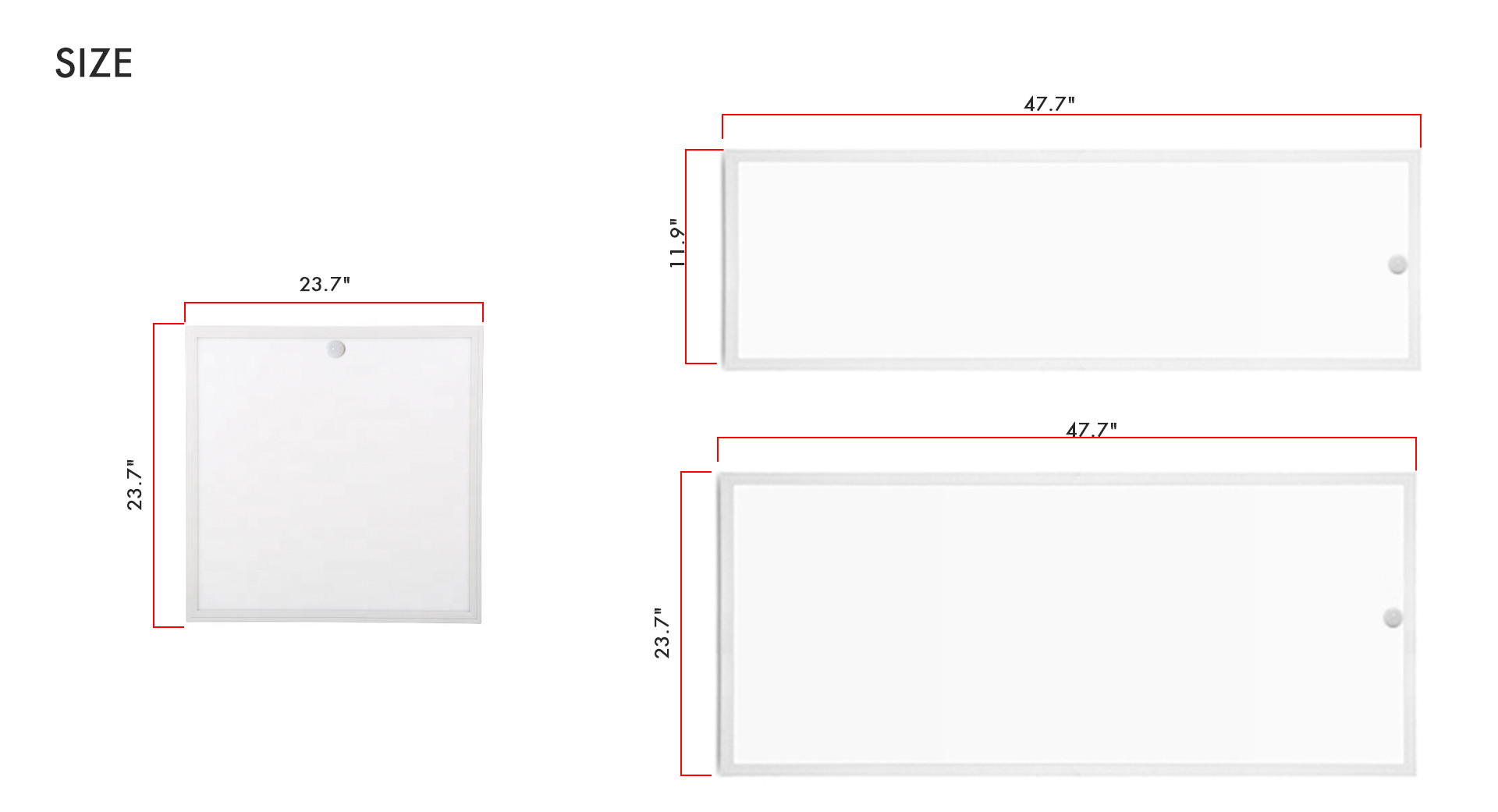 DLC Approved Led Square Panel Light 603*603mm Bluetooth Mesh Control