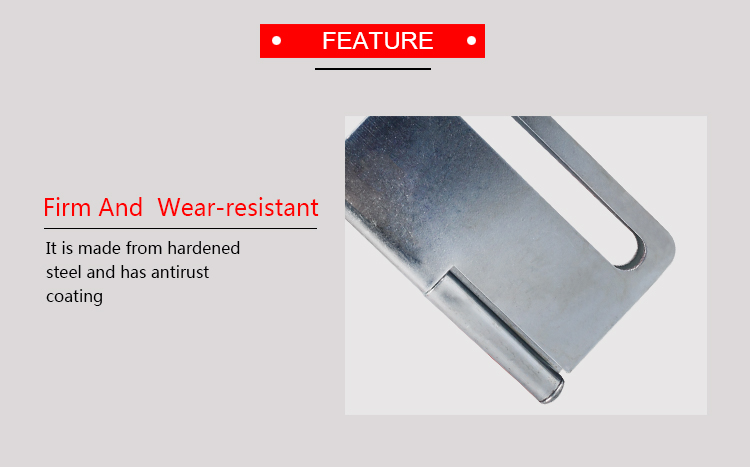 BOSHI Oem Acceptable Steel Material Lockout Hasp For Industrial Safety