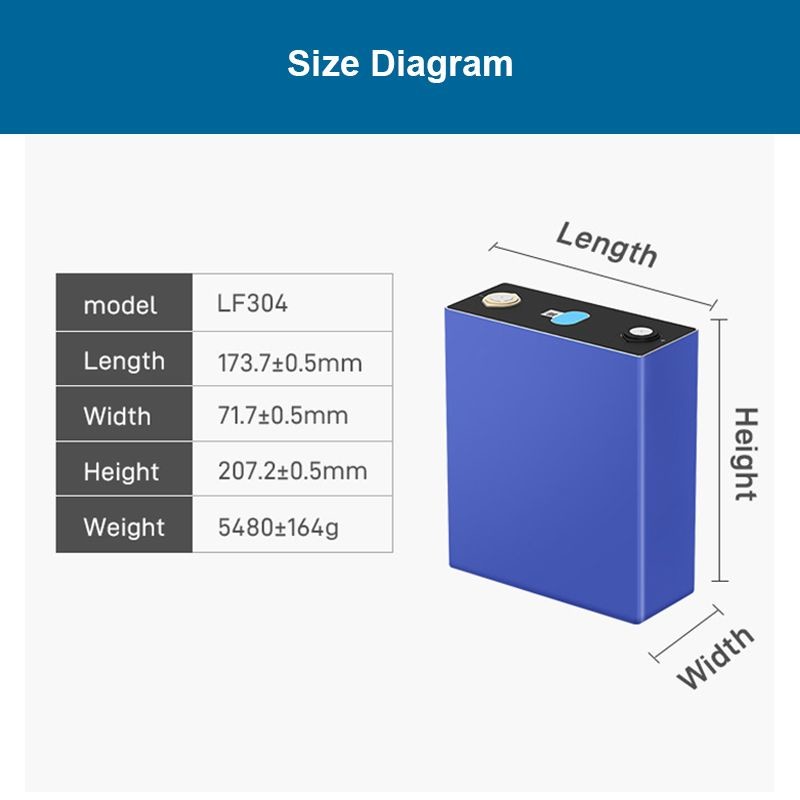 Flashlight 3.2 V 280ah Lifepo4 Busbar Bolts Lithium Ion Batteries For Car