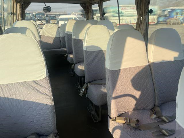 6 Cylinder Used Toyota Coaster Buses 23seats Coaster Gasoline Buses