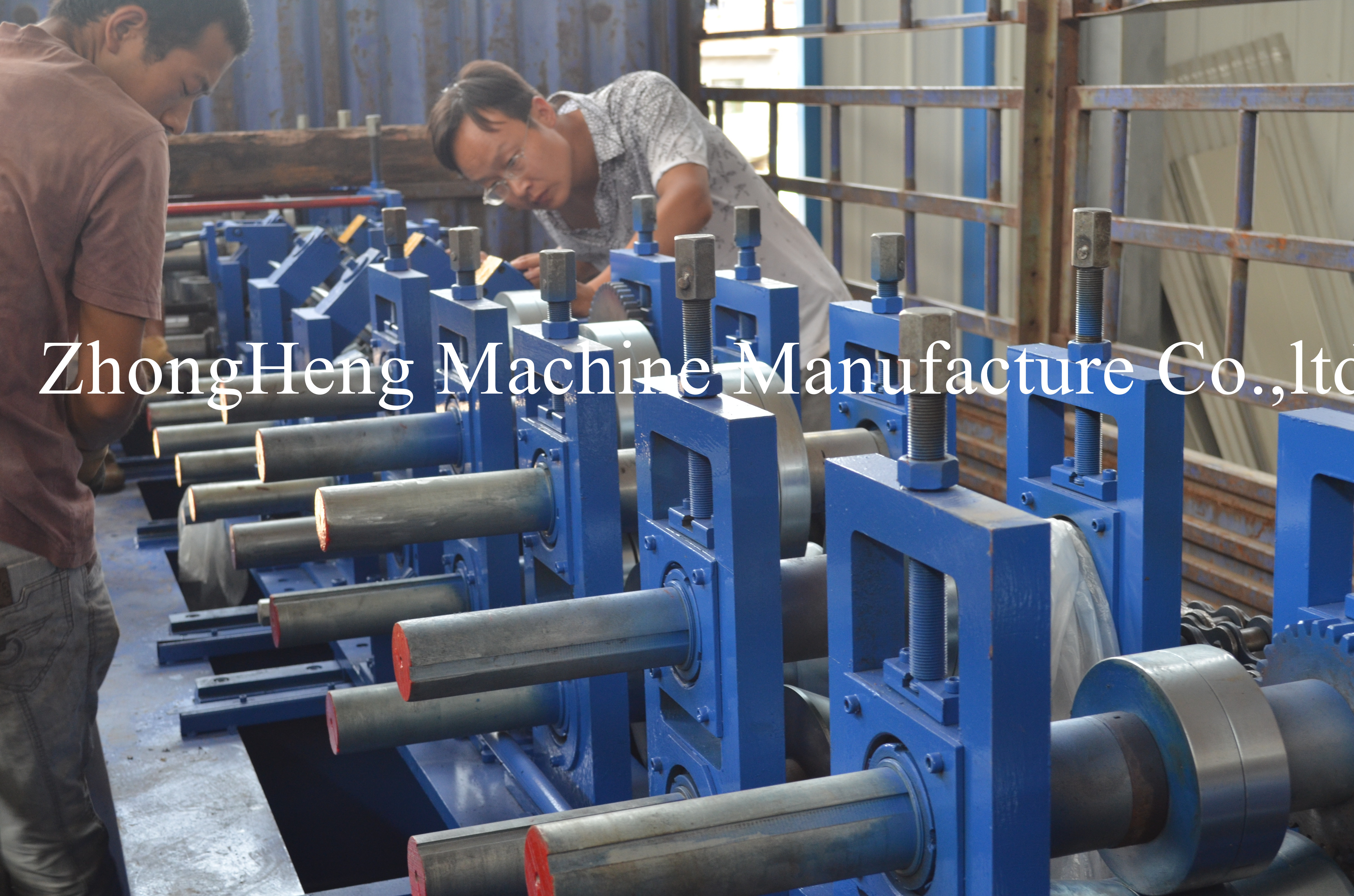 Automatic Cutting C Channel Roll Forming Machine With Non Change Shearing Device