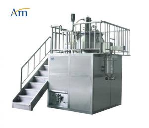 High Shear Mixer with Mill Function 10-400 kg/batch Pharmaceutical Granulation Equipment Platform Type 25-1000L