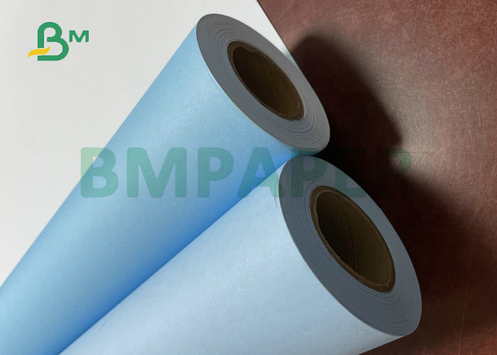 2'' Core 80GSM Single Side Blueprinting Paper 508mm Width For CAD Drawing 