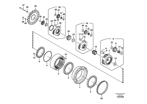EC300D volvo part scheme