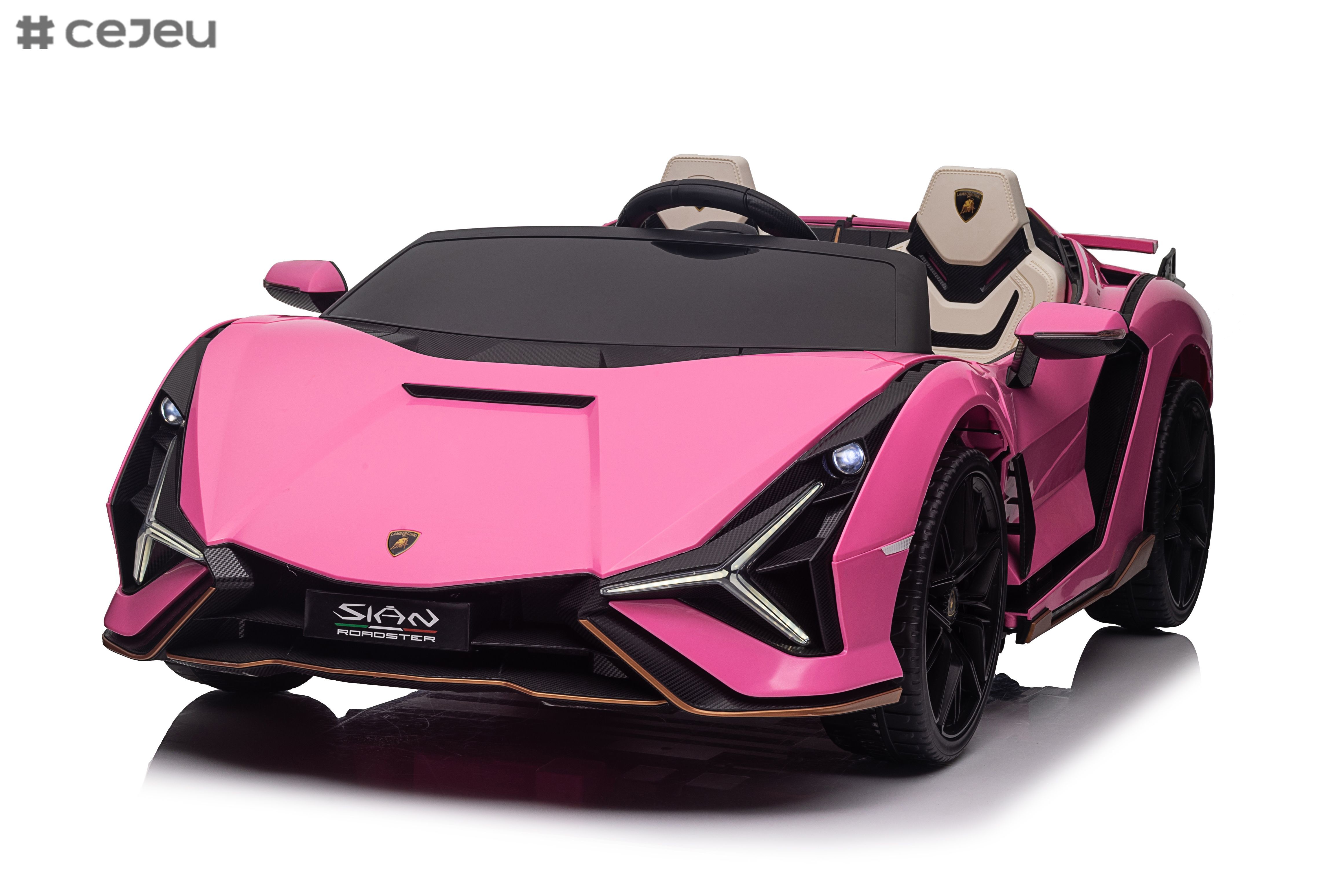 Ktaxon Kids 12V Ride On Car, Licensed Lamborghini Veneno Electric Vehicle w/ Parent Control