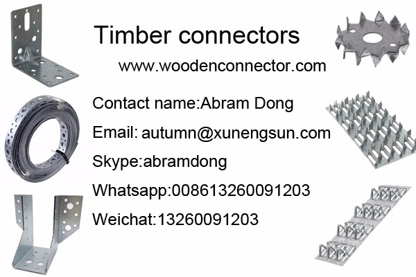 Standard Galvanized Steel Metal Timber Connector for Industrial Applications