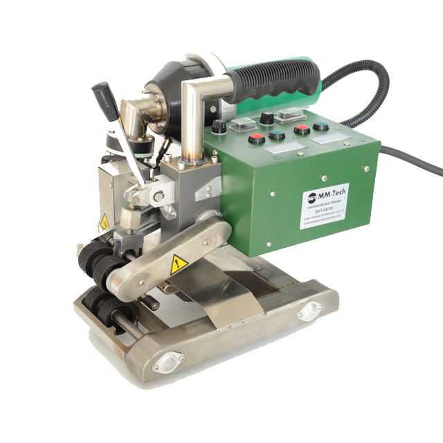 Overlap Hot Air Hdpe Wedge Welder For Fish Tank