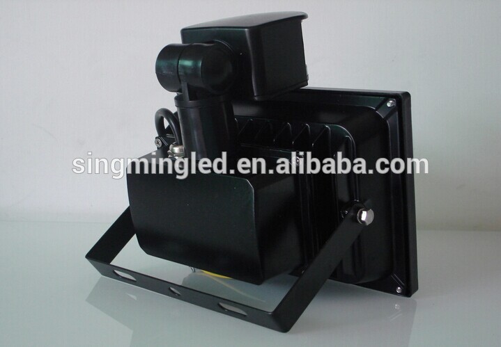 LED Aluminum Lamp Body Material motion sensor LED flood light with 3 years warranty
