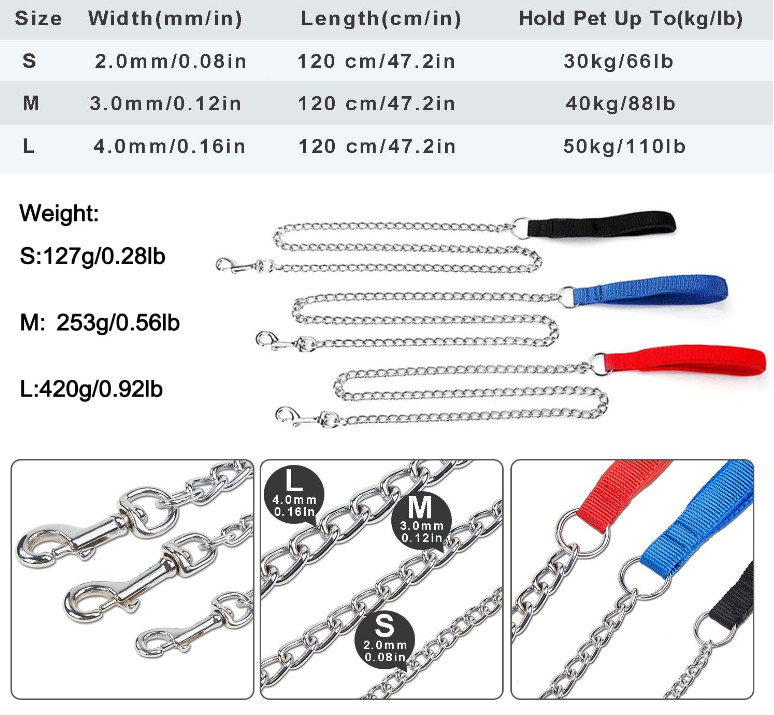 best leash for dogs that chew
