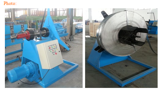 4.5T Weight Round Pipe Roll Forming Machine With Automatic PLC Control