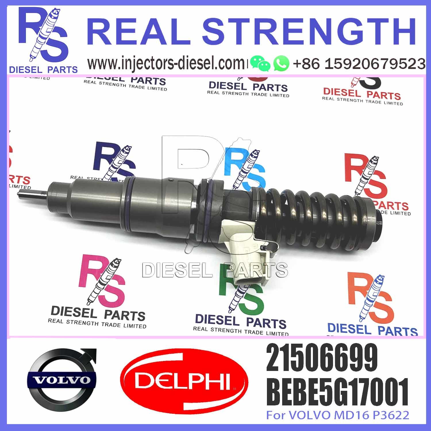 21569200 BEBE4K01001 Diesel Injector For V-O-L-V Injector Truck 21569200 21569200 D13 BEBE4D16001 20972225 21506699