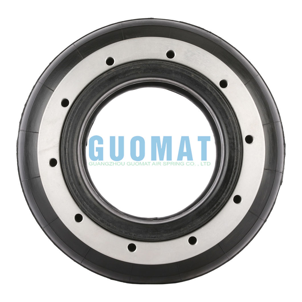 Good Quality 1h320124 Single Convoluted Rubber Air Spring with Flange Ring
