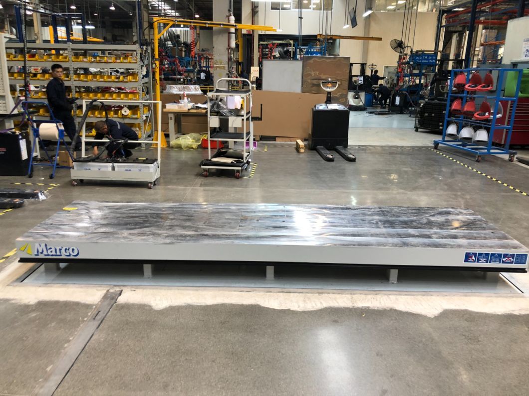 Twin Scissor Lift Table Double Scissor with Safety Frame