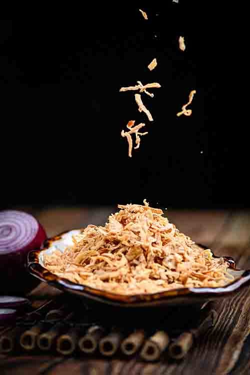 Small Packaged Fresh Healthy Crispy Fried Shallot