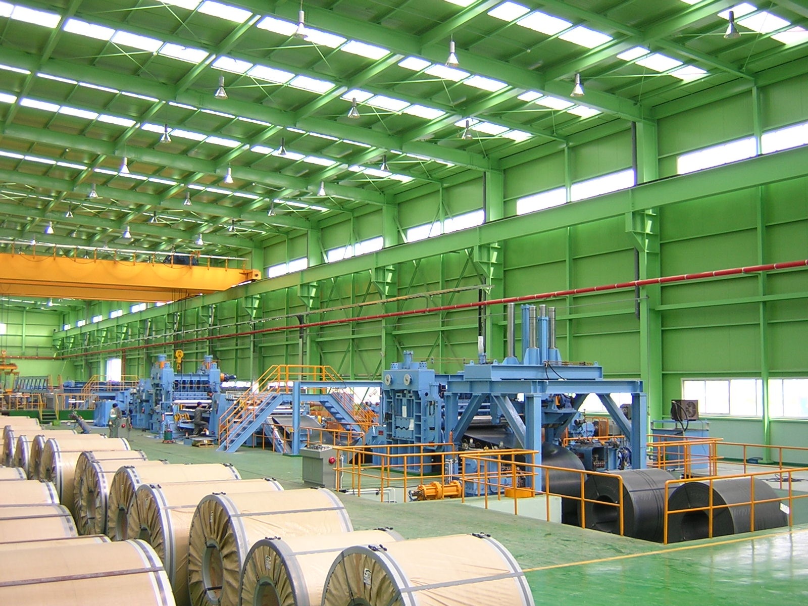 35T Coil Weight Steel Coil Cross Cutting Production Line with 20-40m/min Cutting Speed
