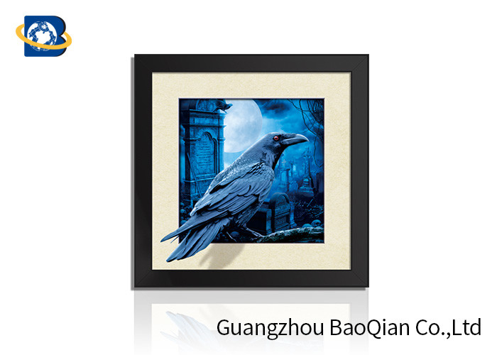 Gift PET Lenticular Cards 5D Pictures PDS / PDF / AI Artwork Format Long Lifespan