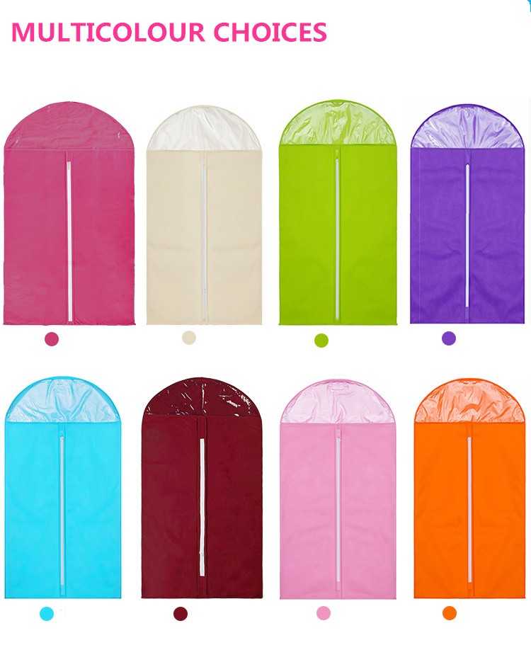 Non Woven Fabric Garment Dust Cover 100*70CM Waterproof Dustproof