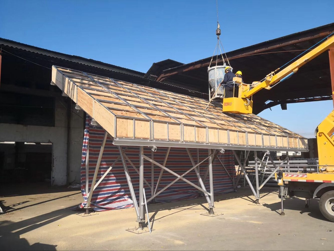 Solar Mounting Structure Steel Brackets for Quick Installation in Open Field Mounting