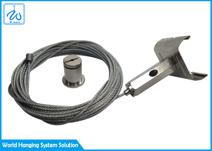 Aircraft Galvanized Steel Cable Suspension Kit For Lighting Installation