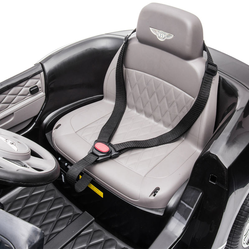 12V Battery Operated Licensed Ride On Car with Remote Control and Leather Seat