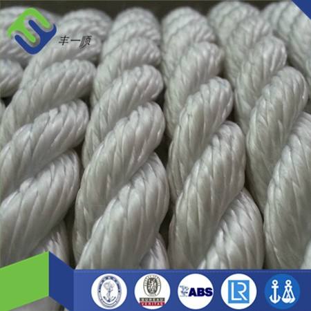Mooring Nylon Mooring Line 48mmx220m Hawser 8 Strand Braided Yacht Rope