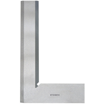Accurate Right Angles Precision Measuring Equipment Hardened Steel Bevel Edge Square