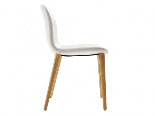 Custom Simple Hotel Restaurant Furniture / Solid Wood Dining Room Chairs