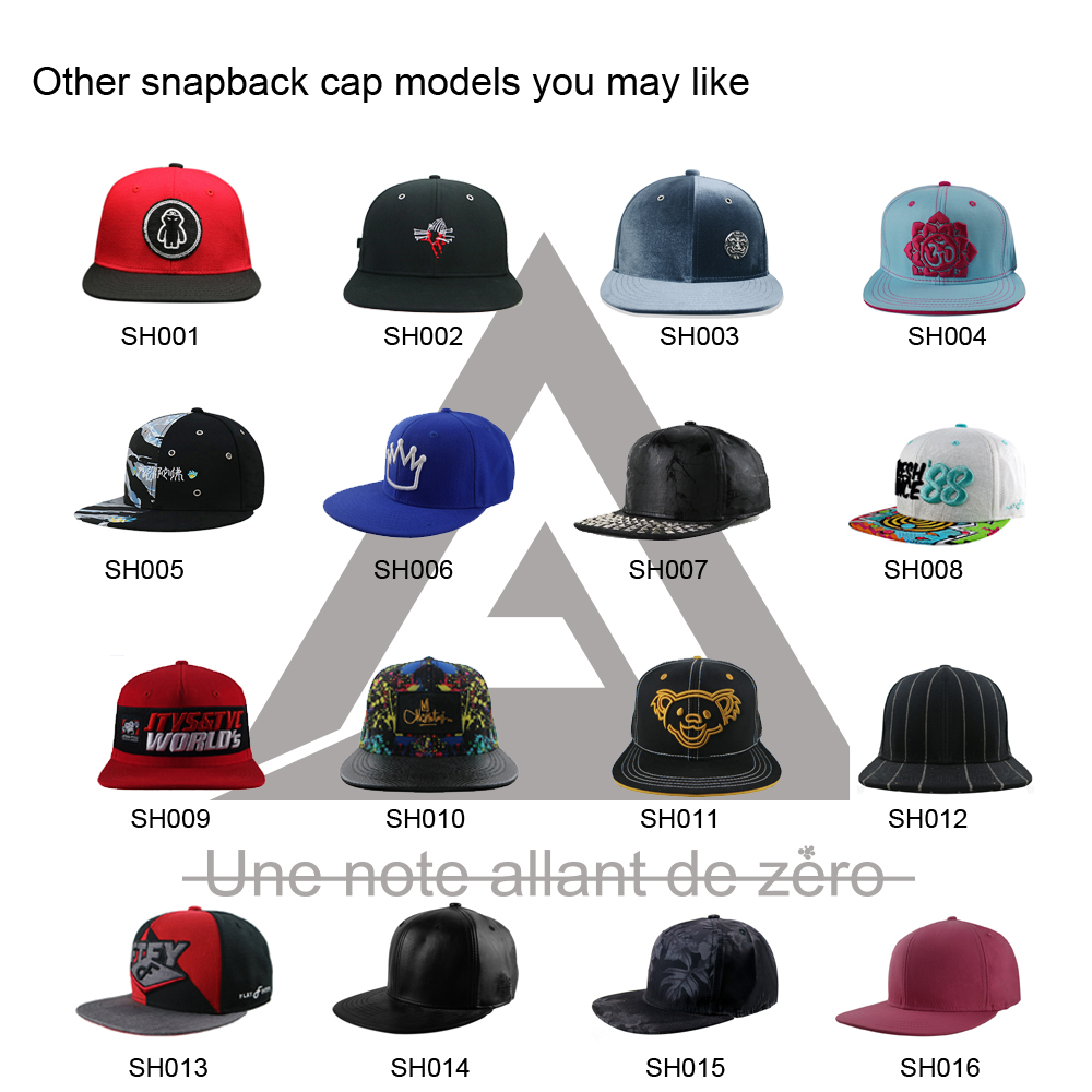 Custom Snapback Trucker Hats , Cool Stylish Hip Hop Snapback Caps For Men