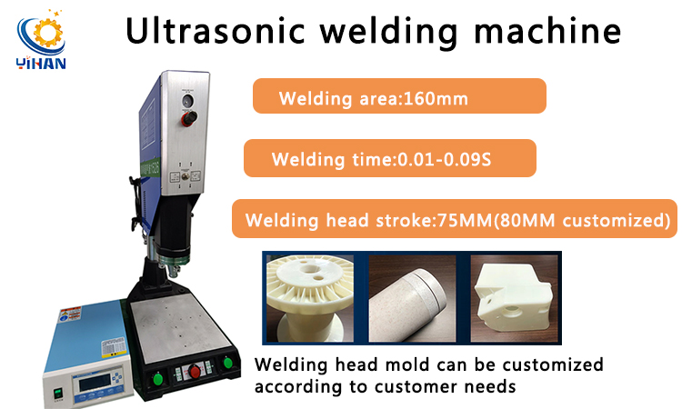 2000W Ultrasonic Welder for Welding Electronic Components and PP PE PS ABS Parts at 20KHZ