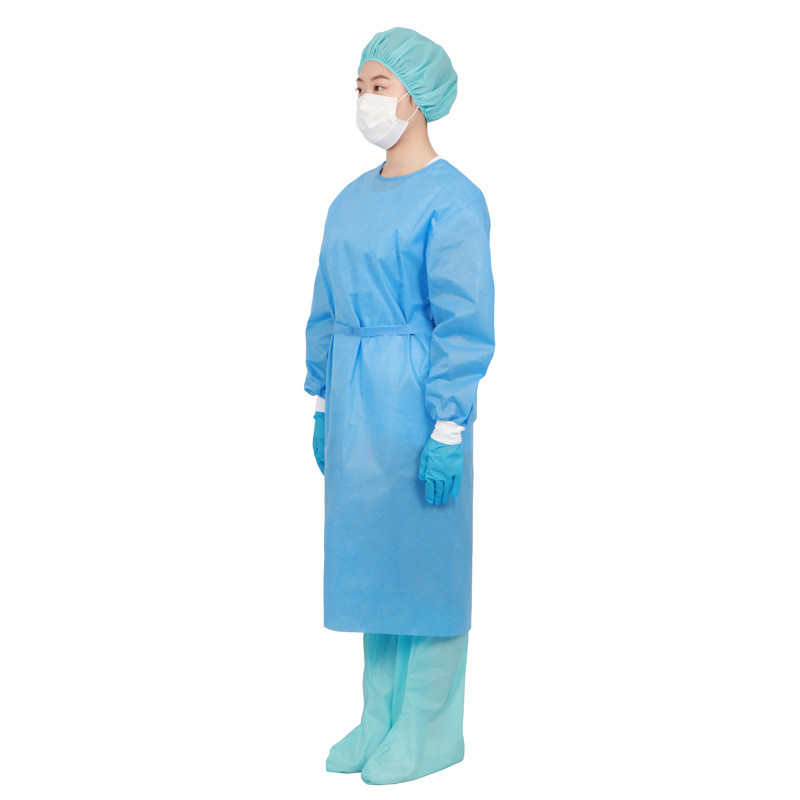 FDA Aami Level 4 Isolation Gown / Disposable Medical Isolation Gown