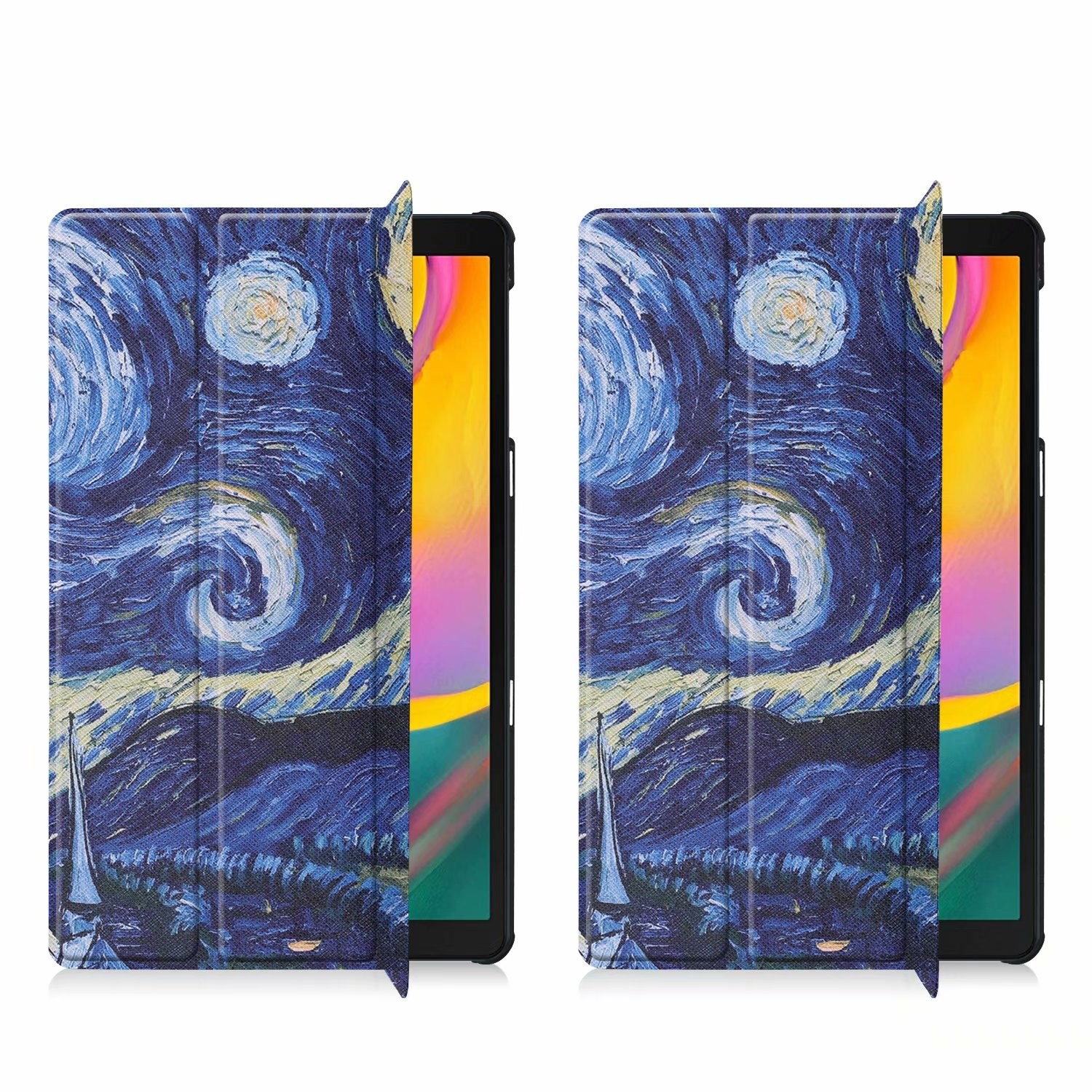 Samsung Galaxy Tab A 10.1 Inch 2019 Cover,Print Case for Galaxy Tab A 10.1(T510,T515)