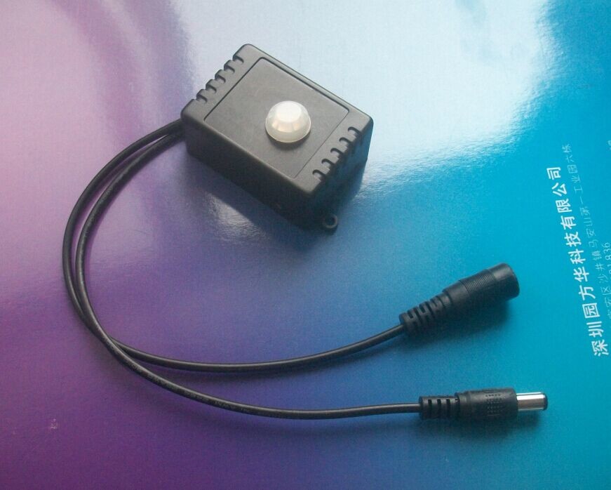 Plastic Infrared Sensor Light Switch Low Power Consumption High Sensitivity