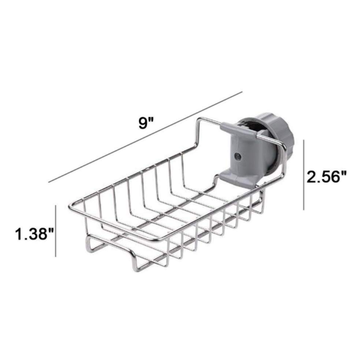 Detachable Faucet Sink Sponge Storage Holders Racks Bolt Inserting Type
