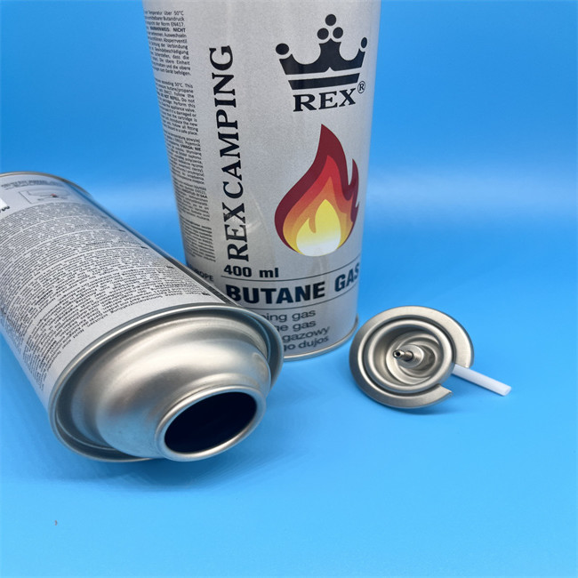 BBQ Tinplate Butane Gas Tank with Tinplate Material