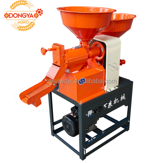 DONGYA AGRO Fine Bran 6N40-9FC21 Combined Rice Mill Machine