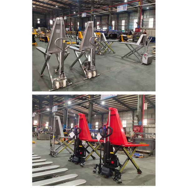 Sinolift HLT15S-I 304 Stainless Steel High Lift Pallet Truck for Warehouses, Logistics & Medical Facilities