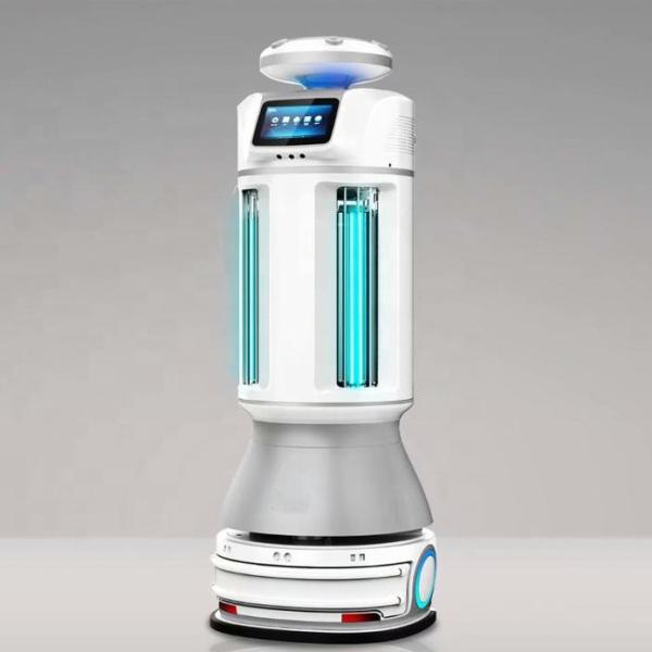 UVC Light Cleaning Spray Automated Guided Vehicle 15L Hospital Disinfection
