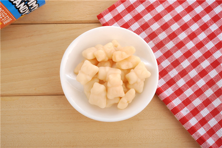 Personalized Gelatin Gummy Bears Calcium With Vitamin D3 Strawberry Flavor