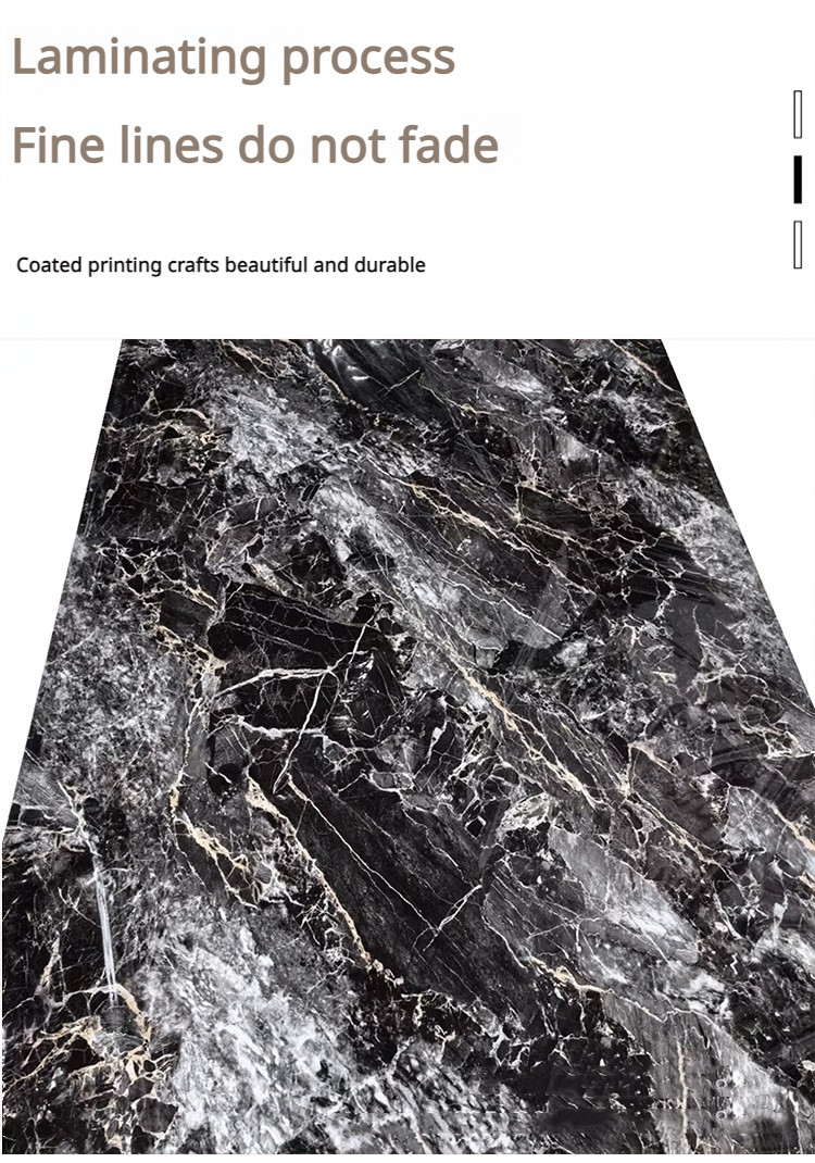 Lightweight Uv Pvc Marble Sheet Wall Panel In 3mm Or 4mm Thickness 3d