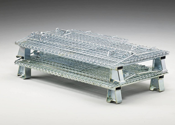 Security Folded 1.5m Length Mesh Cages For Storage