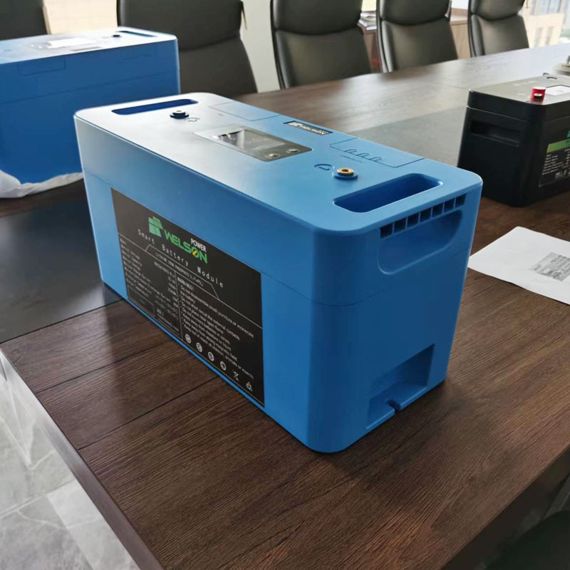 Rack Mount 12V 100Ah RV Lifepo4 Battery Ev Rechargeable Solar