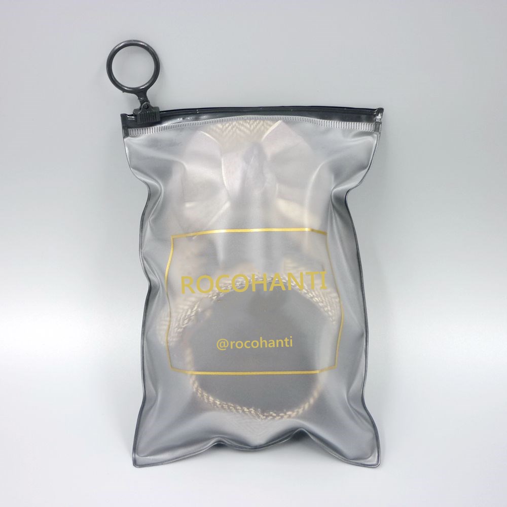 Frosted Seal Zip Lock Plastic Bags For Clothes Underwear Toys Cosmetic Retail Packaging