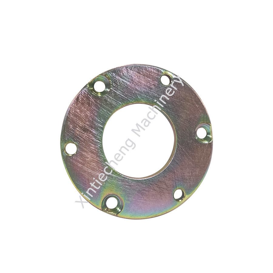 Silver Custom Machined Parts With Heat Treatment Processing Method Clutch Friction Disc