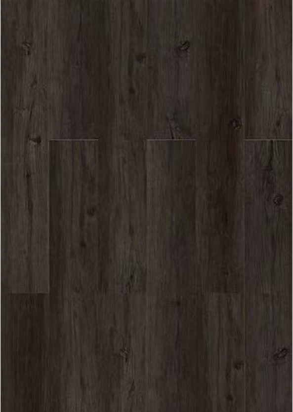 Midnight Miracle Brown SPC Flooring 5mm Anti Slip Fire Retardant GKBM Greenpy MJ-W6008