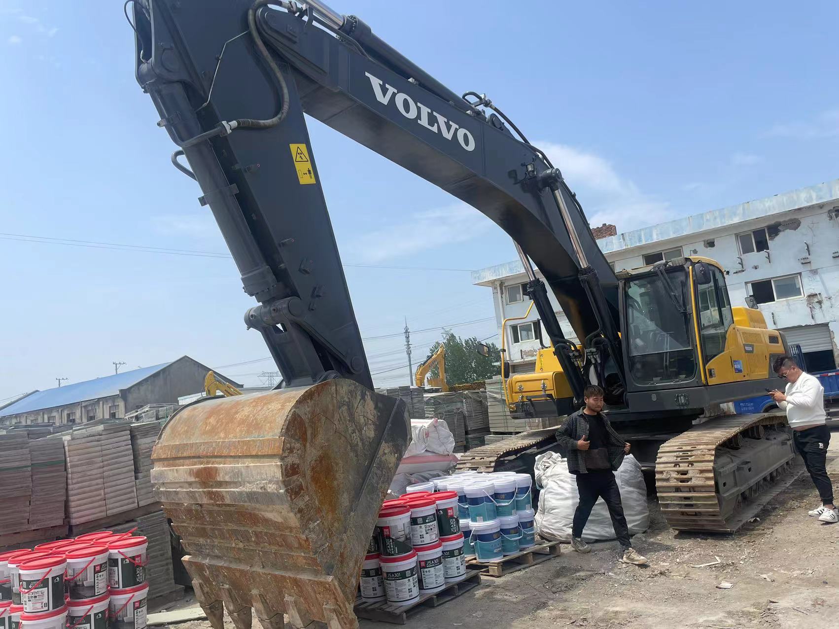 Used VOLVO excavators EC480 EC140/secondhand Excavator construction building machinery Heavy equipment