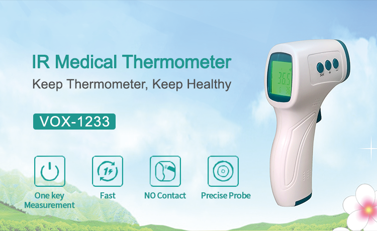 CE Non Contact Digital Thermometer Digital Laser Infrared Thermometer Temperature Gun