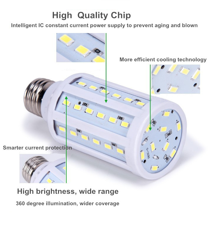 E27 E39 Base LED Bulb Light 30W 40W 60W 100W For Warehouse Ac85v-265V