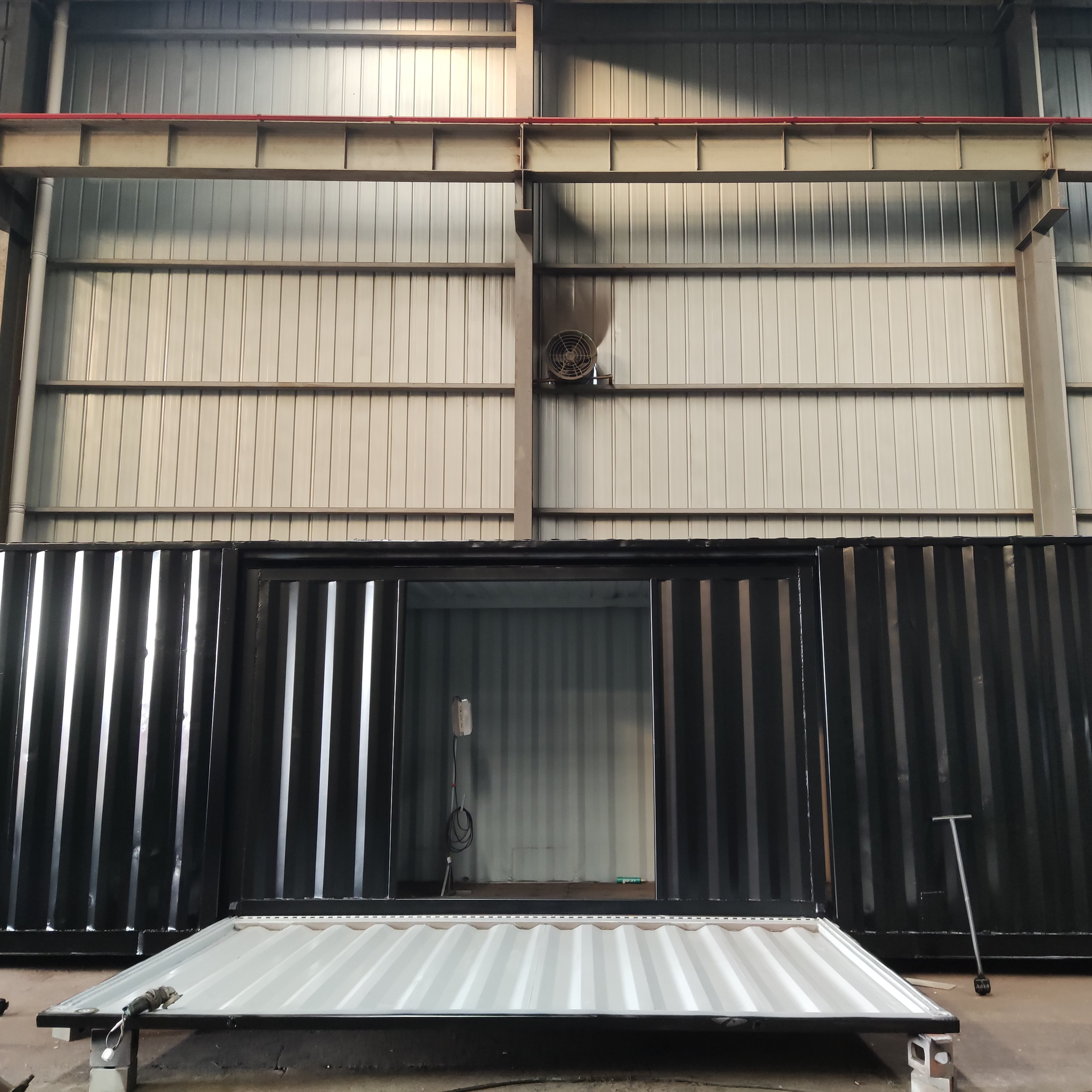 40HC unilateral expansion container house prefab container house