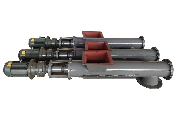 Coal Ash Horizontal Tubular Conveyor Systems Adjustable Speed