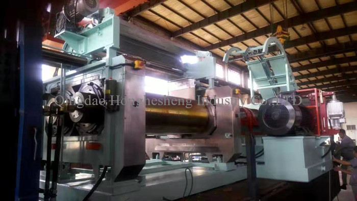9 Open Type 220V Silicone Rubber Mixing Mill Machine 450mm 2 Roll